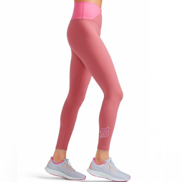 Peloton Pants - Peloton | Cadent High-rise Cross Front Leggings - Pink